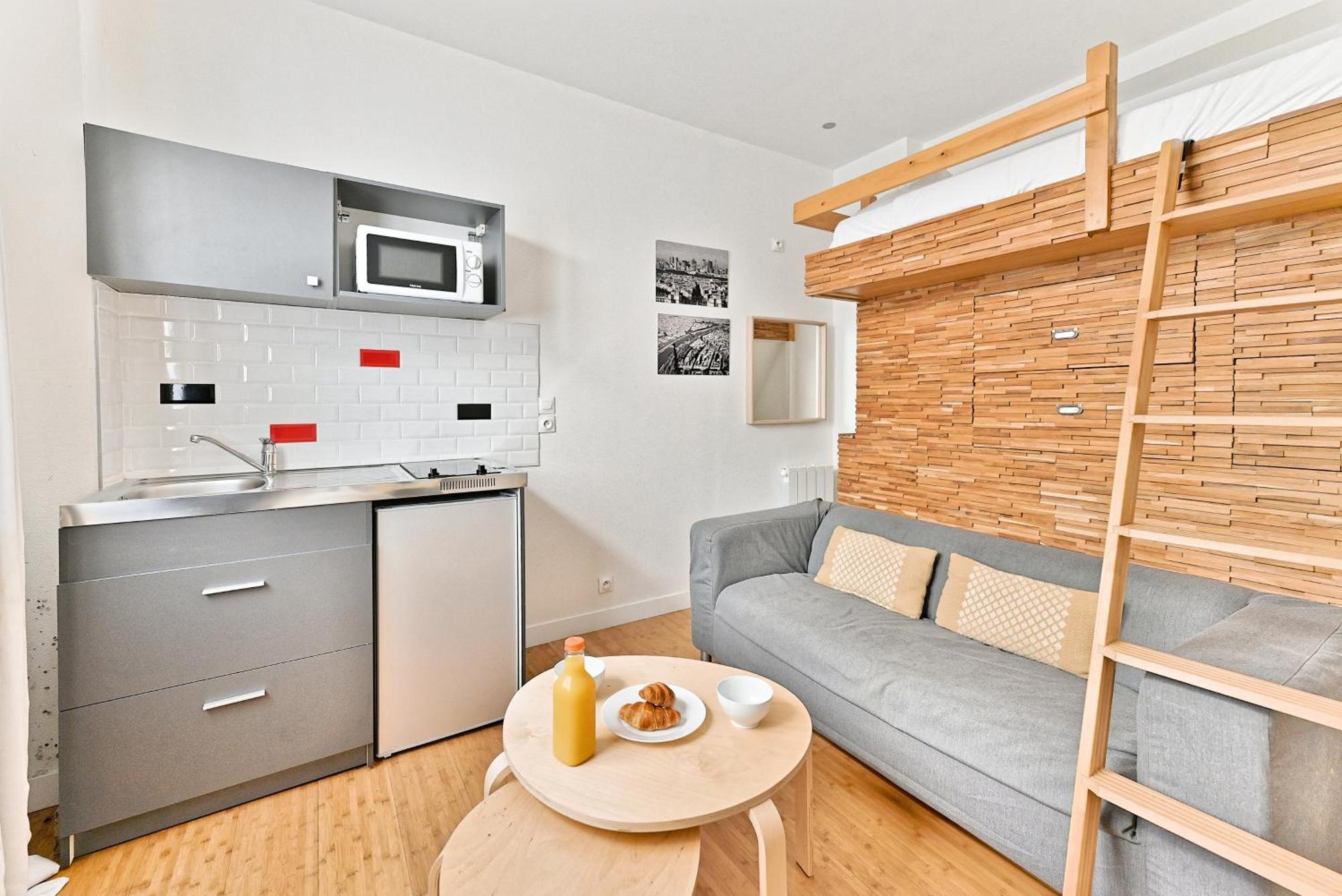 Charmant Studio Boulevard Voltaire Paris Ngoại thất bức ảnh