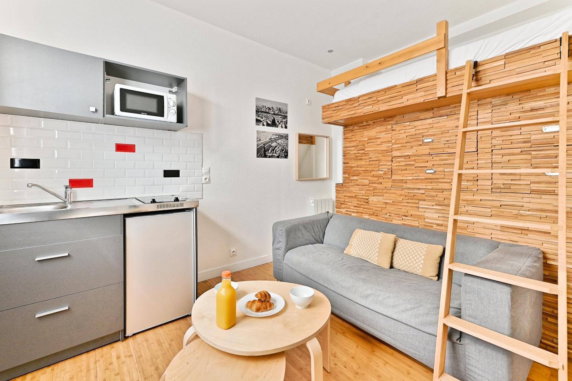 Charmant Studio Boulevard Voltaire Paris Ngoại thất bức ảnh